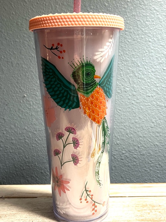 Starbucks Other - 2017 Starbucks Tumbler Quetzal Bird 24 oz